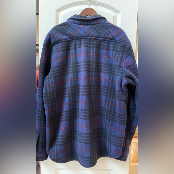 Berkley Jensen Sherpa Lined Mens Shacket - Picture 3 of 5